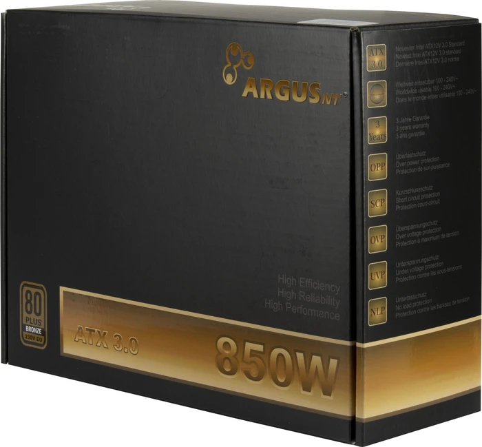 Inter-Tech ArgusNT BPS-850 850W, ATX 3.1