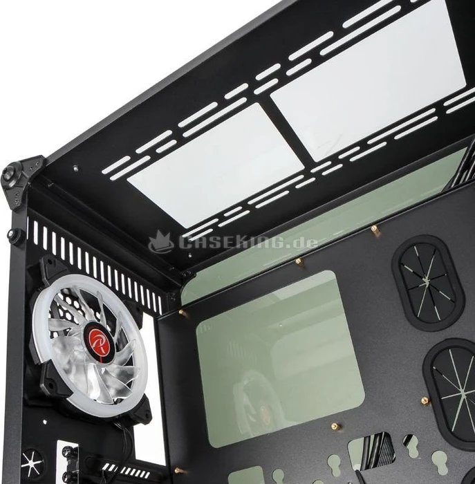 Raijintek Coeus EVO TC, Glasfenster