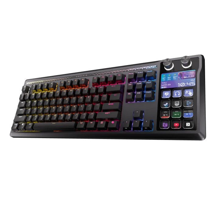 Corsair Galleon 100 SD mit integriertem Stream Deck, schwarz, LEDs RGB, MLX Pulse, USB, UK