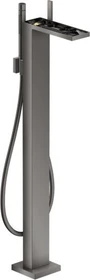 Hansgrohe Axor MyEdition Wannenmischerarmatur freistehend ohne Platte polished black chrome