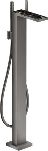 Hansgrohe Axor MyEdition Wannenmischerarmatur freistehend ohne Platte polished black chrome