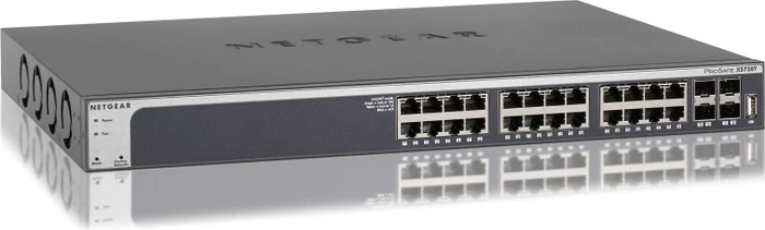 Netgear ProSAFE XS700 Rackmount 10G Smart Switch, 24x RJ-45, 4x SFP+