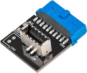 Chieftec USB 3.0 19-Pin auf USB 3.1 20-Pin Key-A Pfostenstecker intern