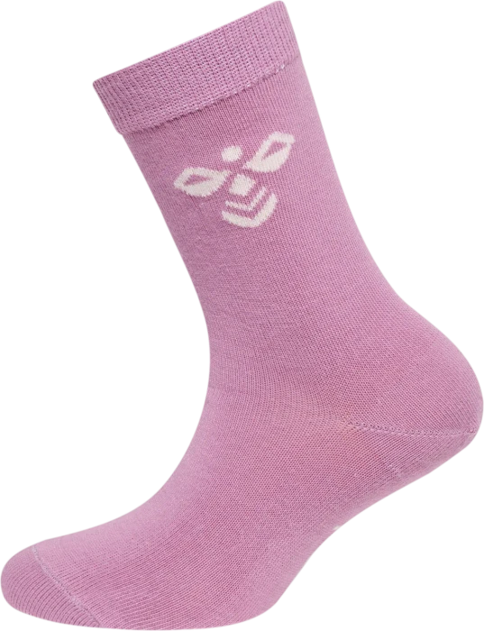 hummel Sutton Socken winsome orchid, 3 Paare (Junior)