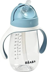Beaba 2in1 Trinklernbecher, 8+M, 300ml, windy blue