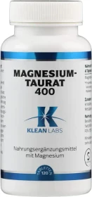 Klean Labs Magnesium-Taurat 400 Tabletten, 120 Stück