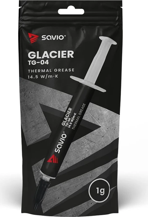 Savio TG-04 Glacier Wärmeleitpaste, 1g, inkl. Spatel