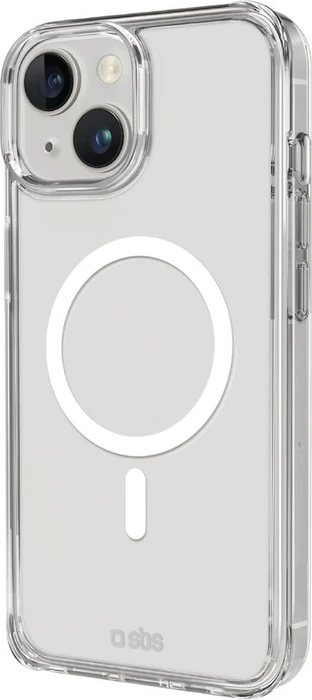 SBS Mobile Light Mag Case für Apple iPhone 15 transparent