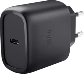 Trust Maxo USB-C-GaN-Ladegerät 45W schwarz