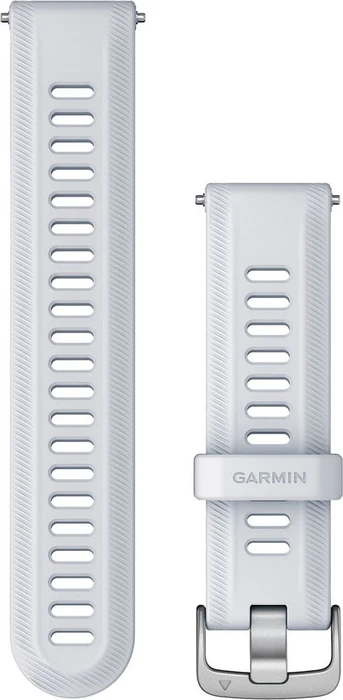 Garmin Schnellwechsel Ersatzarmband 22mm für Forerunner whitestone/silver