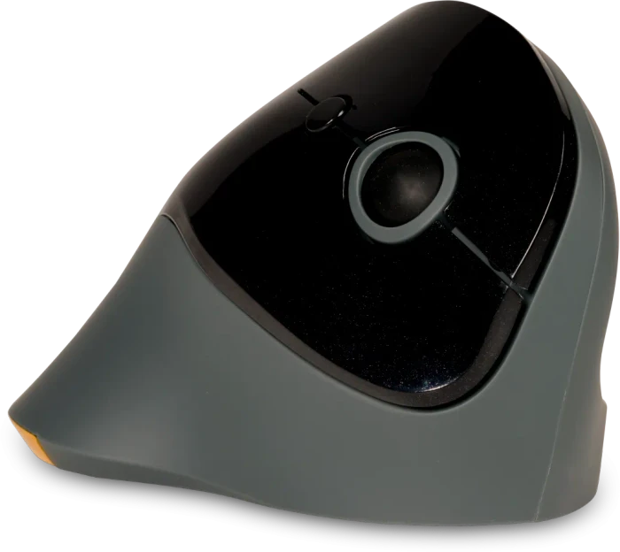BakkerElkhuizen PRF Vertical Mouse Wireless, Vertikale Maus Rechts schwarz/grau, USB