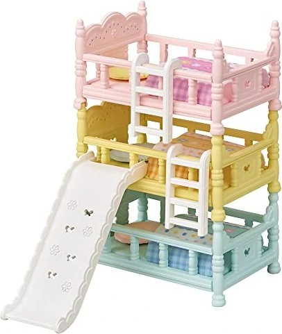 Epoch Sylvanian Families - Möbel-Sets - Dreistöckiges Babyhochbett