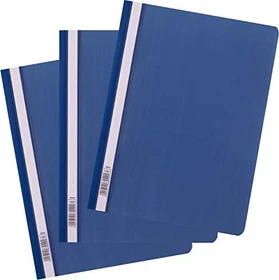 D.RECT Schnellhefter, A4, dunkelblau, 25er-Pack