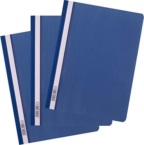 D.RECT Schnellhefter, A4, dunkelblau, 25er-Pack