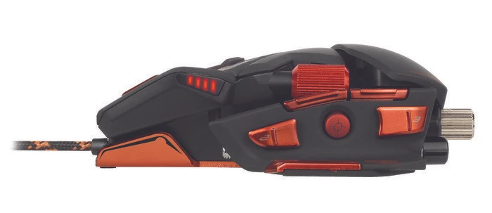 MadCatz Cyborg M.M.O 7 Gaming Mouse schwarz matt, USB