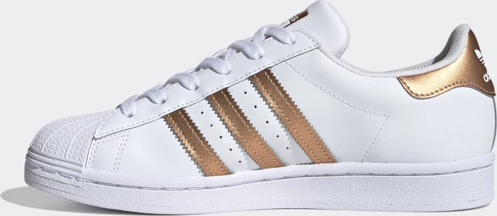 adidas Superstar cloud white/copper metallic/core black (Damen)