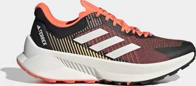 adidas Terrex Soulstride Flow core black/crystal white/impact orange (Damen)