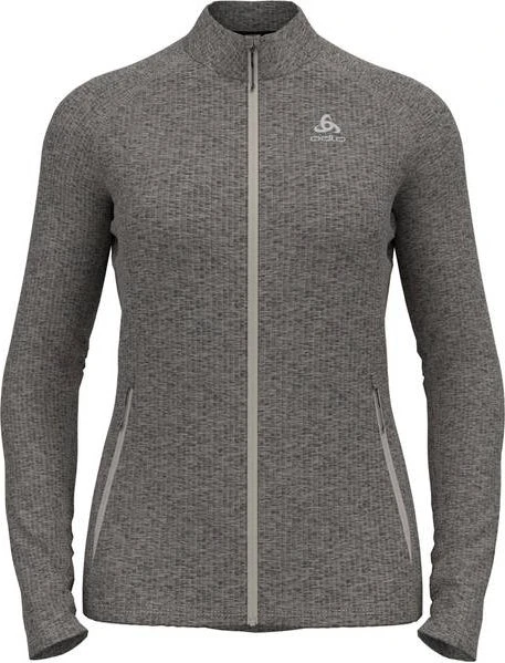 Odlo Tencia Mid Layer Jacke silver cloud melange (Damen)