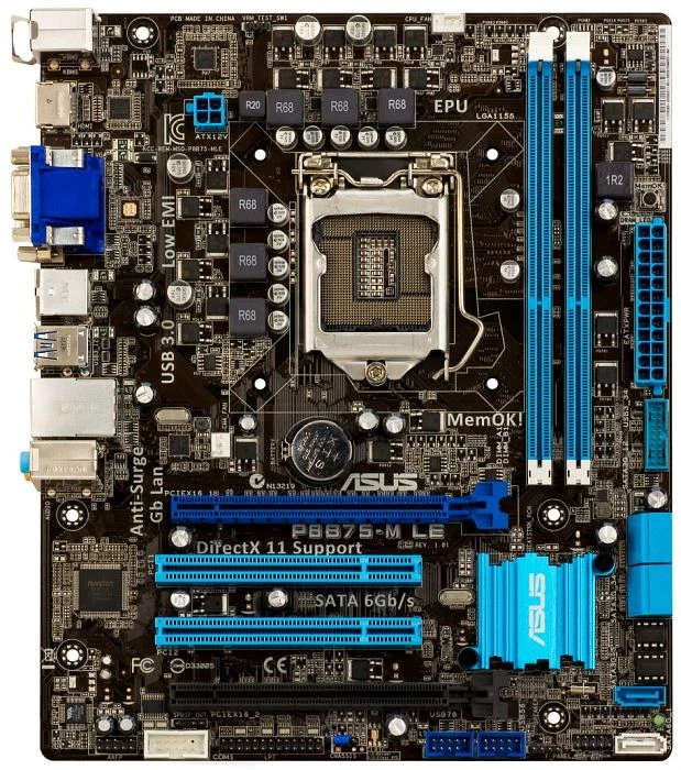 ASUS P8B75-M LE (Intel 1155)