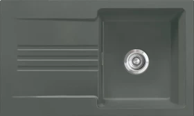 systemceram Kara 85 F Einbau Becken reversibel lava