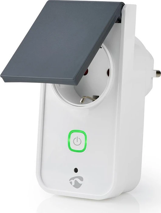 Nedis WLAN Smart-Steckdose Outdoor, 3680W, Typ F, Smart-Steckdose