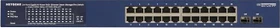 Netgear ProSAFE GS700 Rackmount Gigabit Smart Switch, 24x RJ-45, 2x SFP, 380W PoE+ (GS724TPP-300)