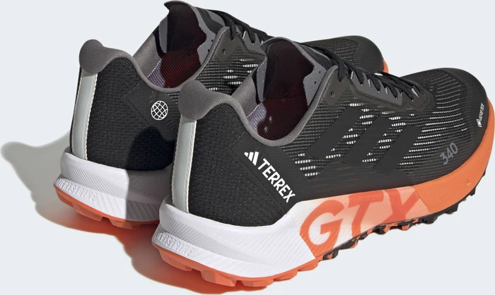 adidas Terrex Agravic Flow 2.0 GTX core black/impact orange (Herren)