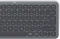 Hama WK-500 kompakte Multi-Device-Tastatur, dunkelgrau/schwarz, USB/Bluetooth, DE Vorschaubild
