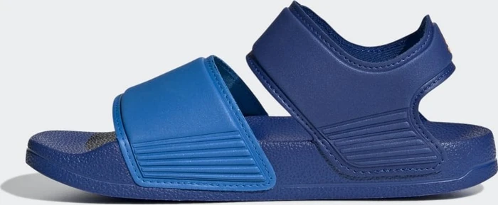 adidas Adilette Sandale royal blue/flash orange/blue rush (Junior)
