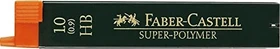 Faber-Castell Super-Polymer Druckbleistiftmine HB 1.0mm graphit