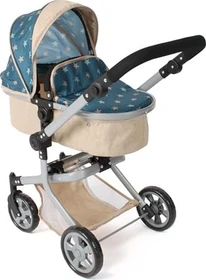 Bayer Chic 2000 Mika Kombipuppenwagen Sternchen beige