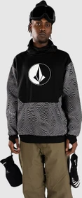 Volcom Hydro Riding Hoodie black print (Herren)