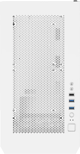 Montech Air 100 Lite, weiß, Glasfenster