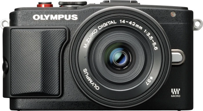 Olympus PEN E-PL6 schwarz mit Objektiv M.Zuiko digital ED 14-42mm 3.5-5.6 EZ