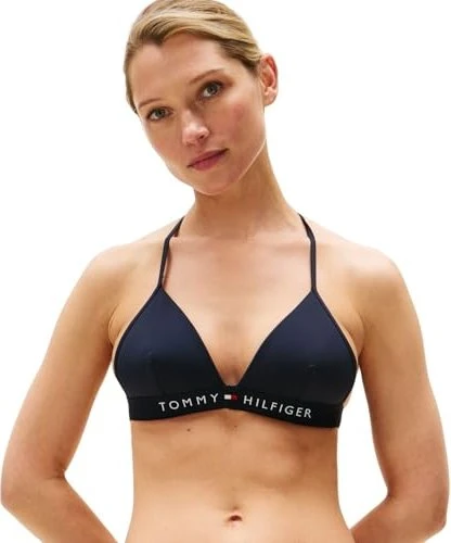 Tommy Hilfiger TH Original Neckholder Bikini-Oberteil desert sky (Damen)