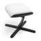 noblechairs Footrest 2 - White Edition Fußablage, weiß/schwarz Vorschaubild