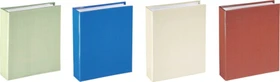 Hama Einsteck Fotoalbum, 22.5x18, 100 weiße Seiten, Mesh Beige, Blau, Grün, Rot