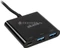 Akasa Type-C power delivery adapter USB-Hub, 2x USB-A 3.0, USB-C [Stecker] Vorschaubild