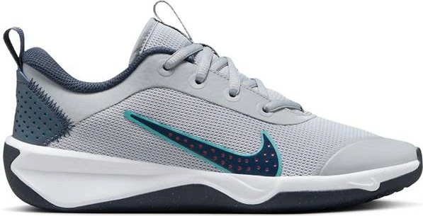 Nike Omni Multi-Court wolf grey/bright crimson/dusty cactus/thunder blue (Junior)