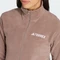adidas Terrex Multi Essentials Fleece Jacke trace brown (Damen) Vorschaubild