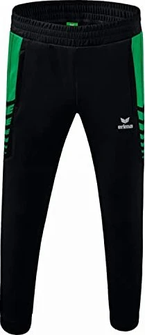 Erima Six Wings Worker Trainingshose lang black/smaragd (Herren)