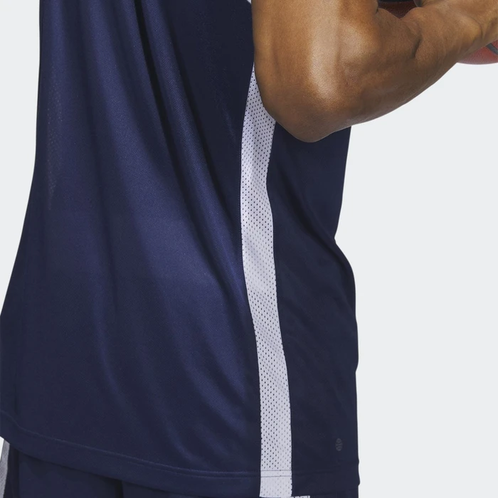 adidas Icon Squad Trikot ärmellos team navy/white (Herren)