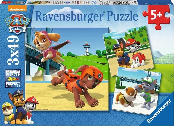 Ravensburger Puzzle Paw Patrol Team auf 4 Pfoten