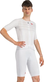 Castelli Free Aero Race S Bibtight Fahrradhose kurz weiß (Herren)