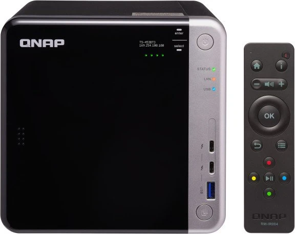 QNAP Turbo Station TS-453BT3-8G, 8GB RAM, 1x RJ-45 10GBase-T, 2x RJ-45 1000Base-T