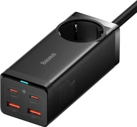 Baseus 100W Power Strip GaN3 Pro Desktop Charger schwarz