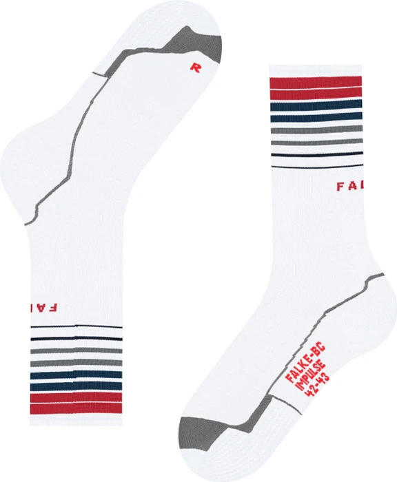 Falke BC Impulse Fahrradsocken weiß
