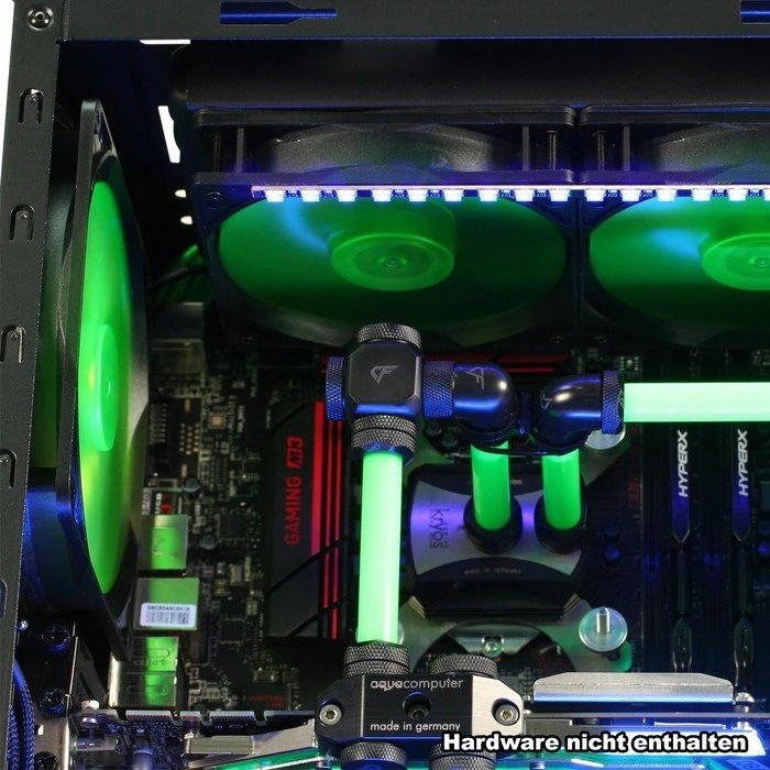 Nanoxia CoolForce 2 Rev. B schwarz, schallgedämmt