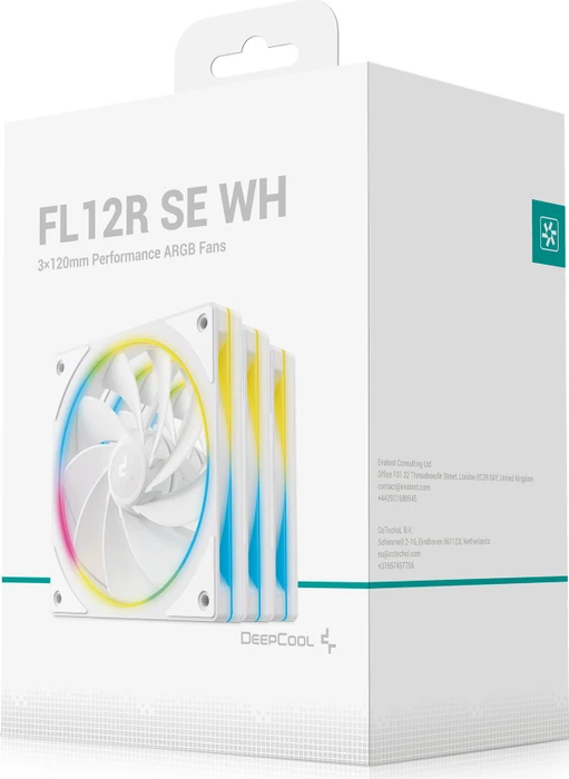 DeepCool FL12R SE WH 3IN1, weiß, 120mm, 3er-Pack