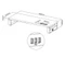 Equip ERGO Desktop-Monitor-Ständer mit USB-Hub Vorschaubild